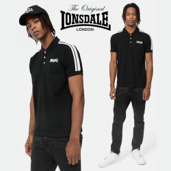 Lonsdale polo shirt with...