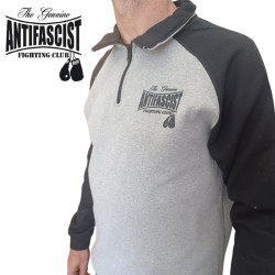 Antifascist Fighting Club bicolor sweatshirt