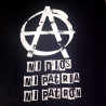 T-shirt neither God nor country nor patron
