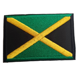 Jamaica flag patch