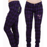 Purple Scottish Tight Trousers