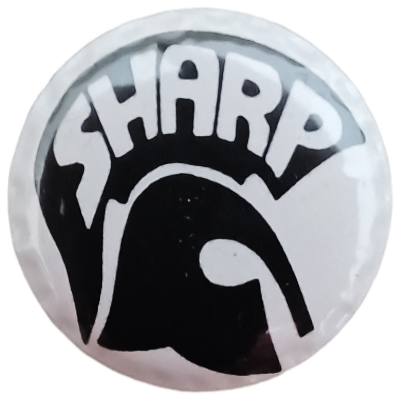 SHARP Skinheads Against Racial Prejudice Badge