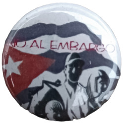 Chapa No al embargo de Cuba