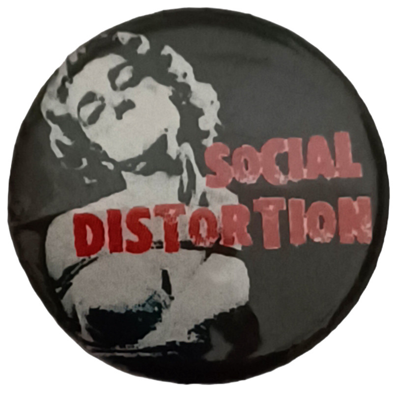 Social Distortion Badge
