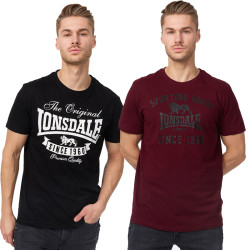 Pack 2 camisetas Lonsdale