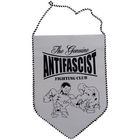 Banderín Antifascist Fighting Club boxeo