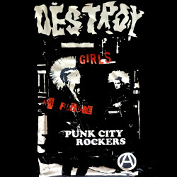 Camiseta Punk City Rockers
