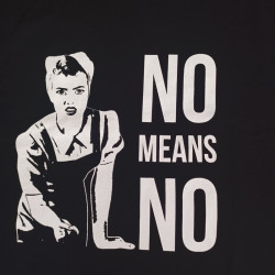 Camiseta No Means No