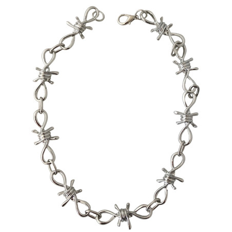 Punk barbed wire collar