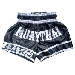 Pantalones Muay Thai, negros