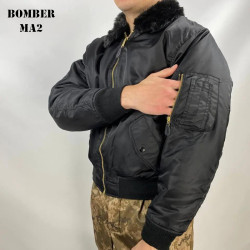 Bomber MA2 con pelo