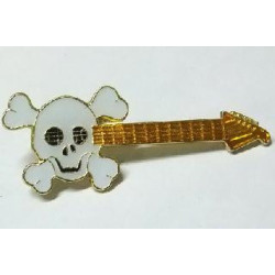 Pirate guitar pin
