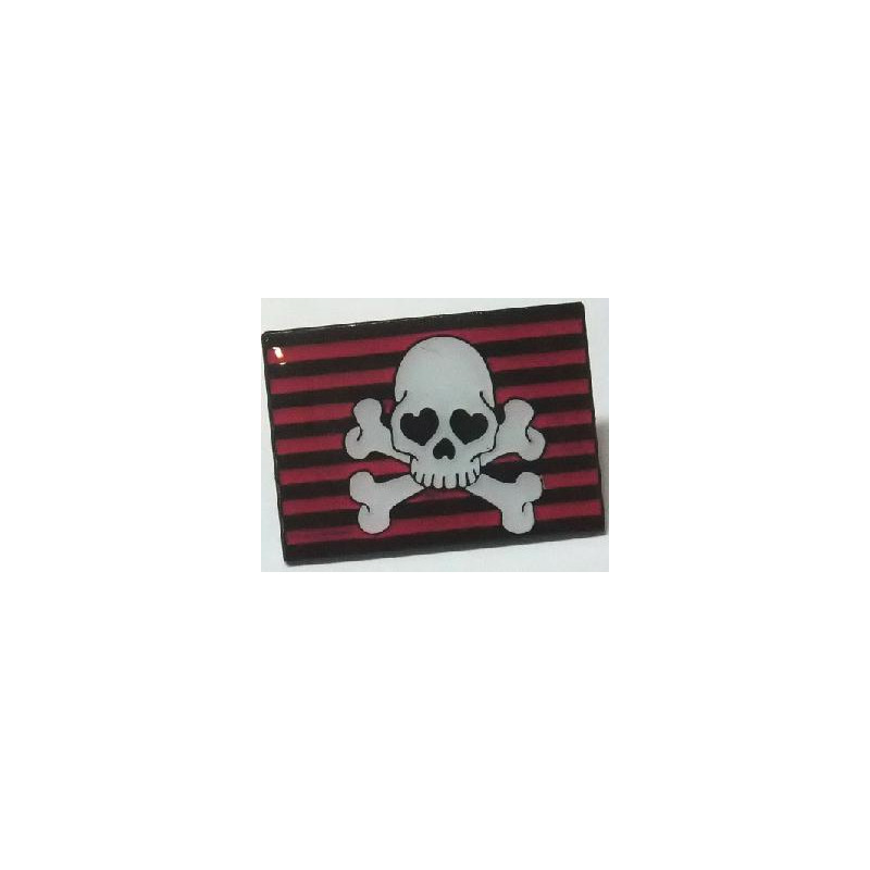 Pirate skull pin