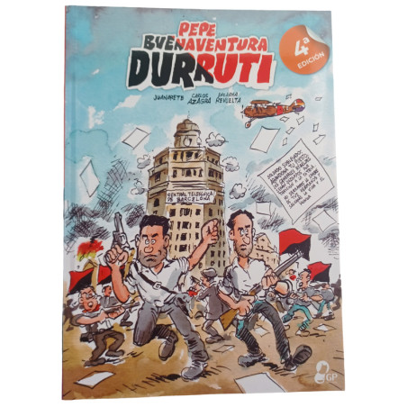 Libro cómic Buenaventura Durruti