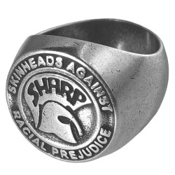Anillo logo SHARP - Skinheads antirracistas
