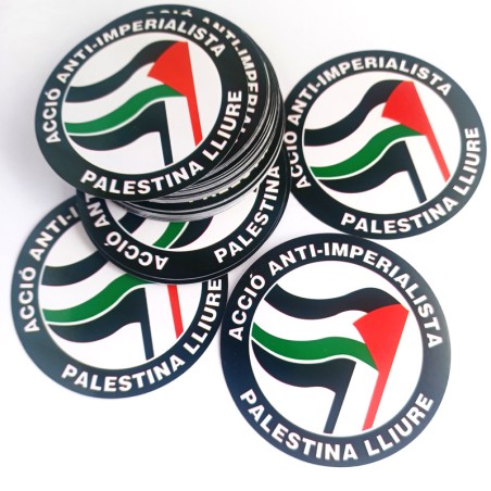 Lote 100 adhesivos Palestina