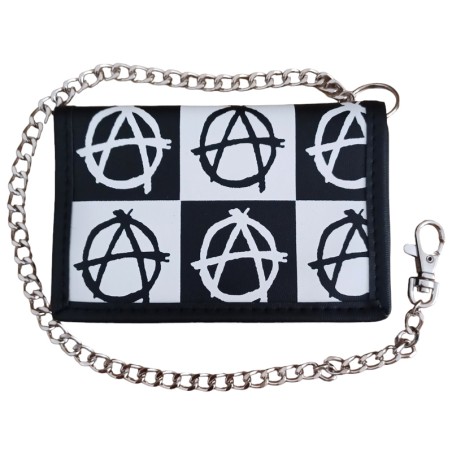 Billetera con cadena anarquía
