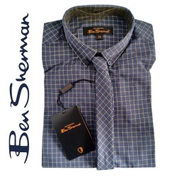 B.S shirt with Button-Down tie
