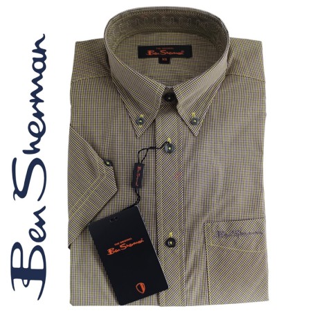 B.S. Button-Down Short Sleeve Shirt