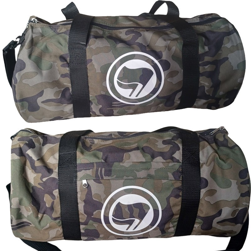 Antifascist Action sports bag