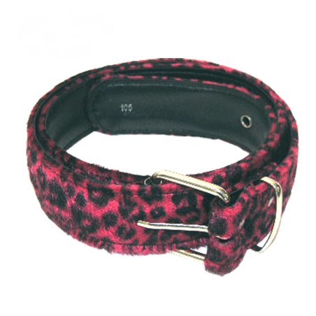 Red Leopard Belt