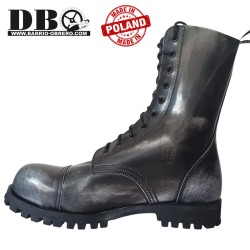 White Rub Off Altercore Boots