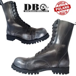 White Rub Off Altercore Boots