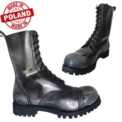 White Rub Off Altercore Boots