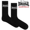 Pair of black Lonsdale socks
