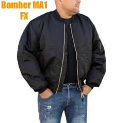 MA1 black FX bomber