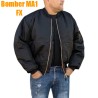 MA1 black FX bomber