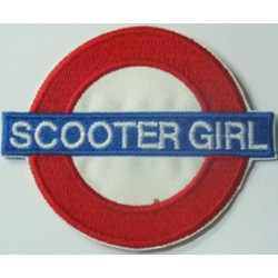 Scooter Girl Patch