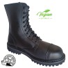 Vegan boots with metal toe cap