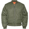 MA1 MT 3.0 olive green bomber jacket