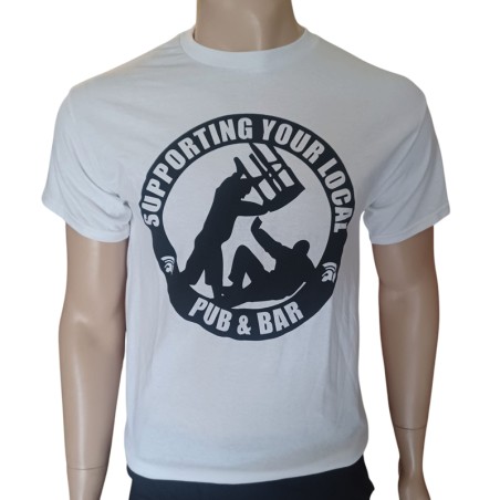 T-shirt supporting your local pub & bar
