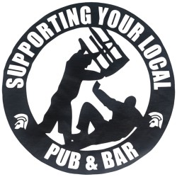 T-shirt supporting your local pub & bar