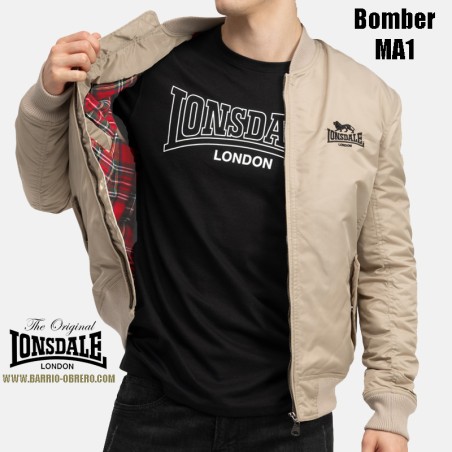 MA1 Lonsdale Bomber Jacket
