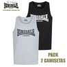 Pack 2 camisetas tirantes Lonsdale
