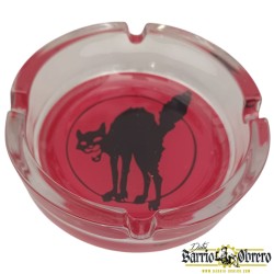 Medium Ashtray Bristly Cat