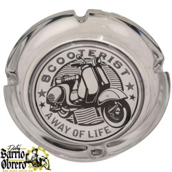 Scooterist Medium Ashtray