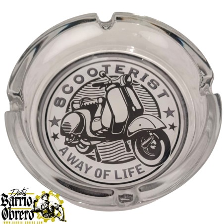 Scooterist Medium Ashtray