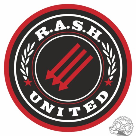 Adhesivo vinilo RASH UNITED