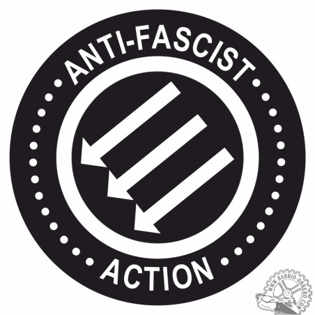 Anti-fascist Action Vinyl Adhesive