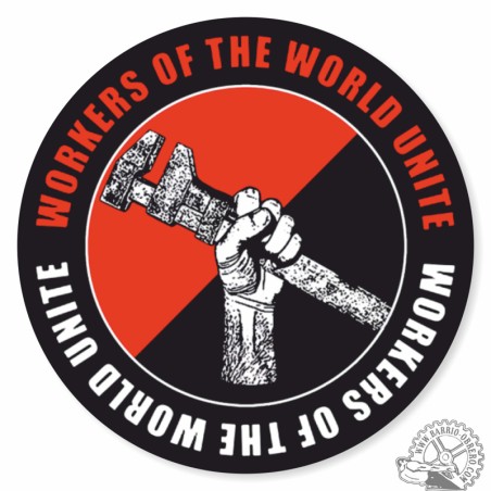 Adhesivo vinilo Workers Unite