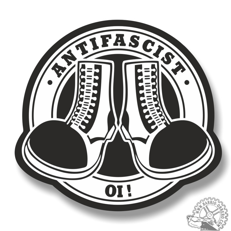 Adhesivo vinilo The Oppressed Antifascist Oi!