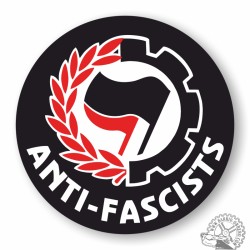 Anti-fascists vinyl adhesive