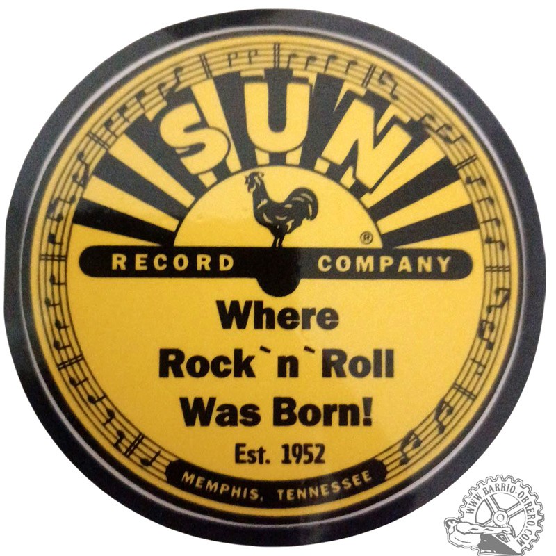 Sun Records Vinyl Sticker
