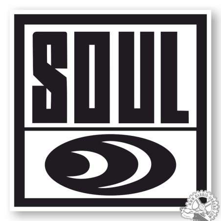 Soul Vinyl Sticker (Motown Sub-Stamp)