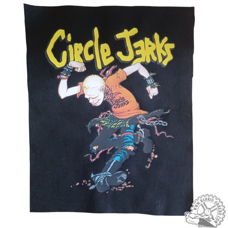 Parche espalda Circle Jerks