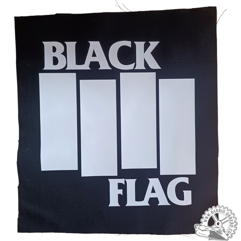 Parche espalda Black Flag